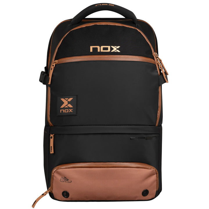 NOX LUXURY OPEN SERIES BACKPACK BLACK/BROWN