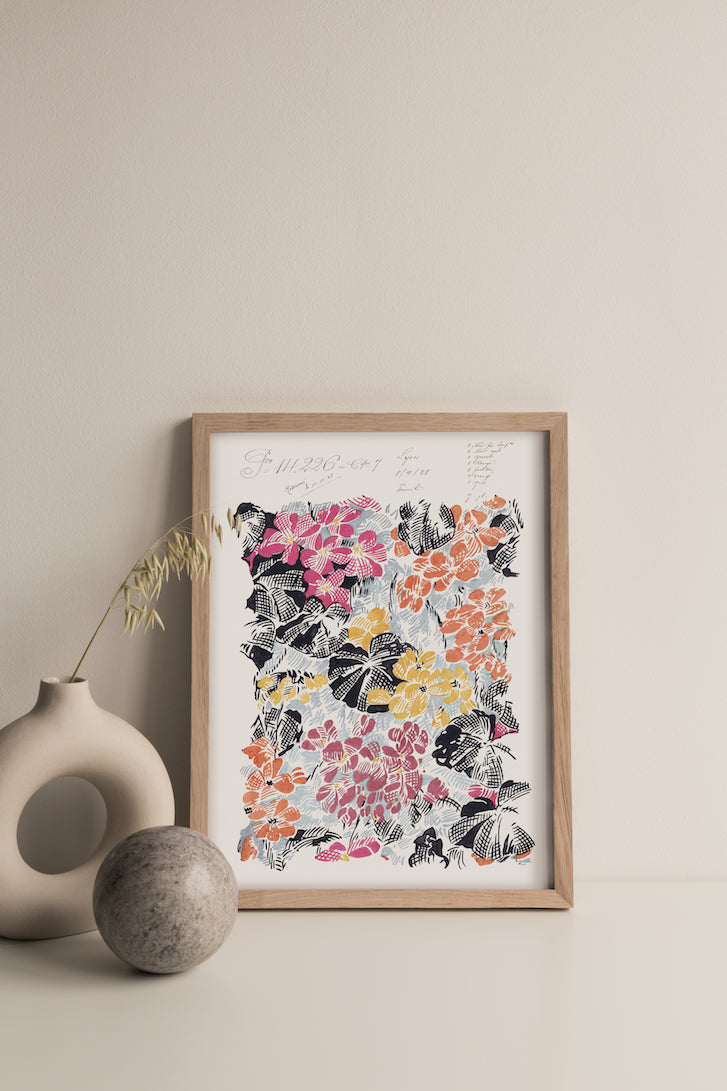 No.045 - Tokyo Garden  - Vintage Archive Poster Prints