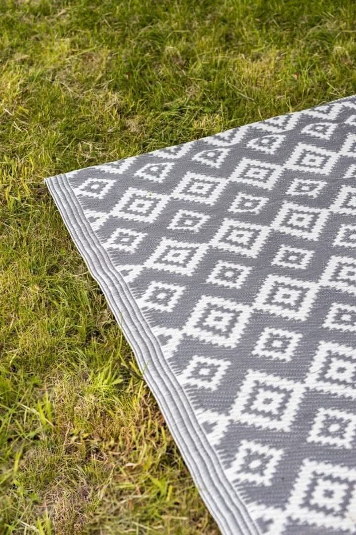 Large Alfresco Mat Indoor Outdoor 150 x 210cm Shiraz Slate