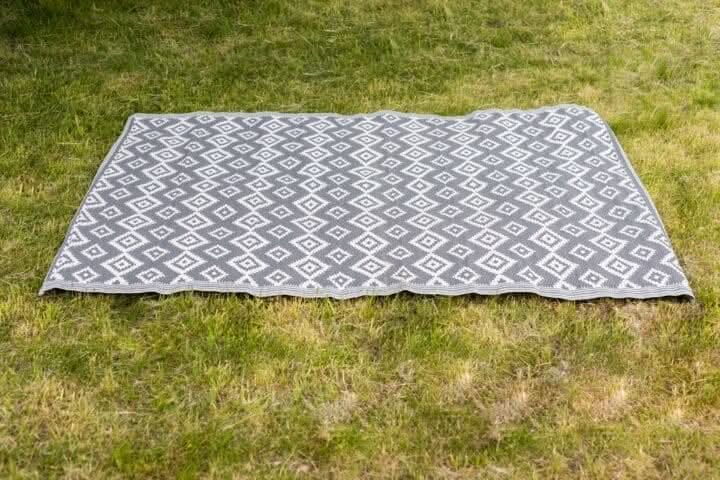 Large Alfresco Mat Indoor Outdoor 150 x 210cm Shiraz Slate