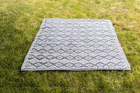 Large Alfresco Mat 150 x 210cm in Stylish Shiraz Slate for Indoor and Outdoor Use