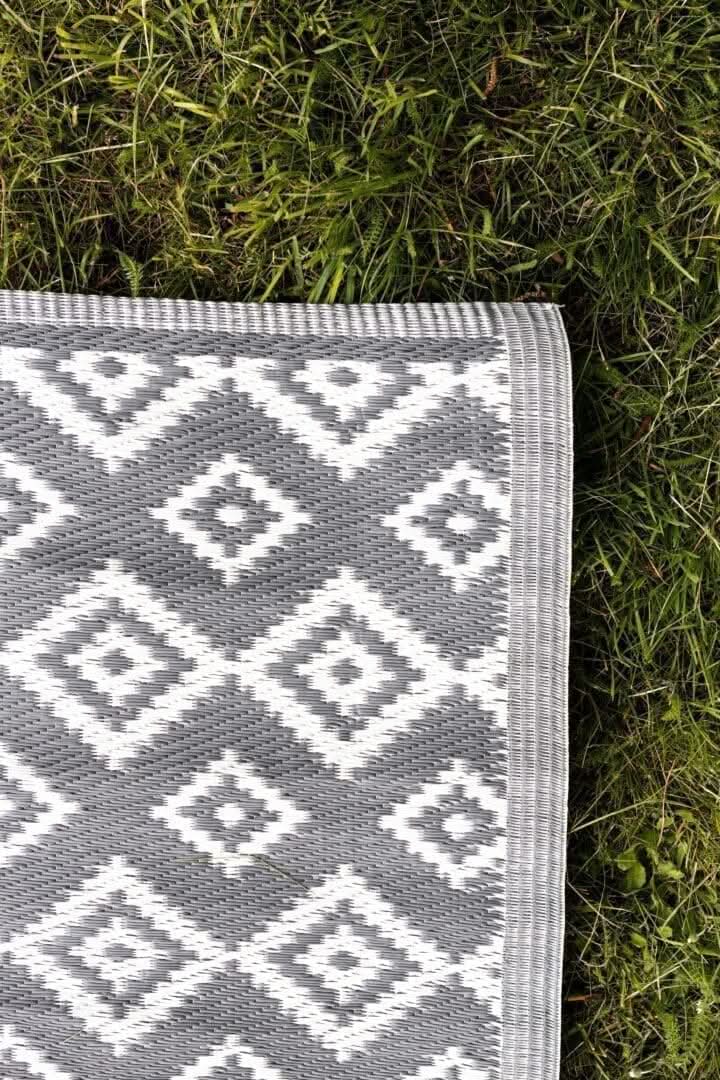 Large Alfresco Mat Indoor Outdoor 150 x 210cm Shiraz Slate