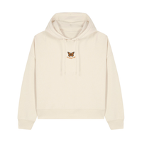Monarch Butterfly Cropped Hoodie - Butterfly - Unisex Relaxed Fit