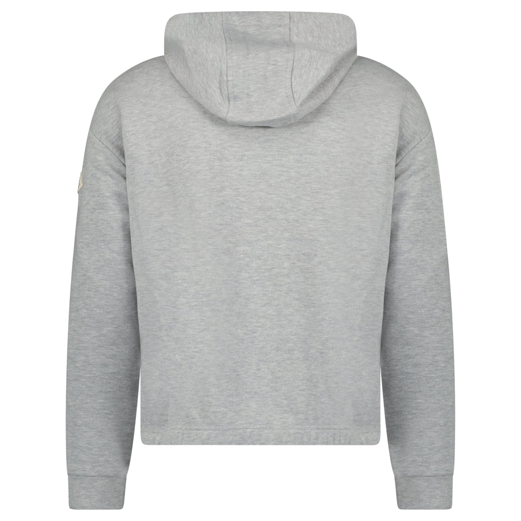 Moncler Logo Patch Hoodie in Grey