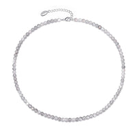 Moonstone Mini Beaded Gemstone Necklace