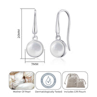 Mother of Pearl Drop Earrings