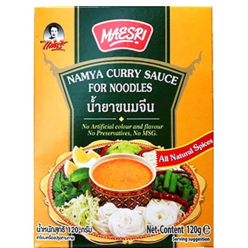 MAESRI Namya Curry Sauce For Noodles 120g