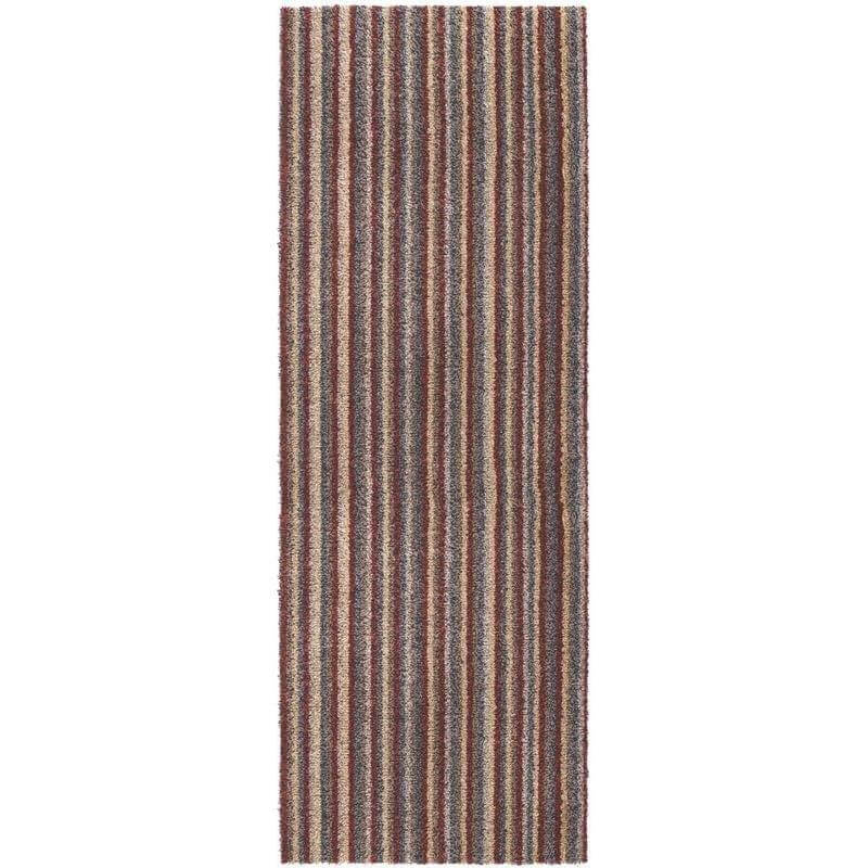Candy Collection Multicolour Striped Washable Mat