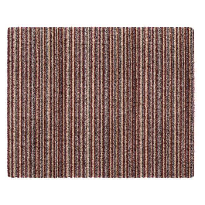Candy Collection Multicolour Striped Washable Mat