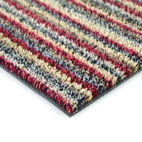 Candy Collection Multicolour Striped Washable Mat
