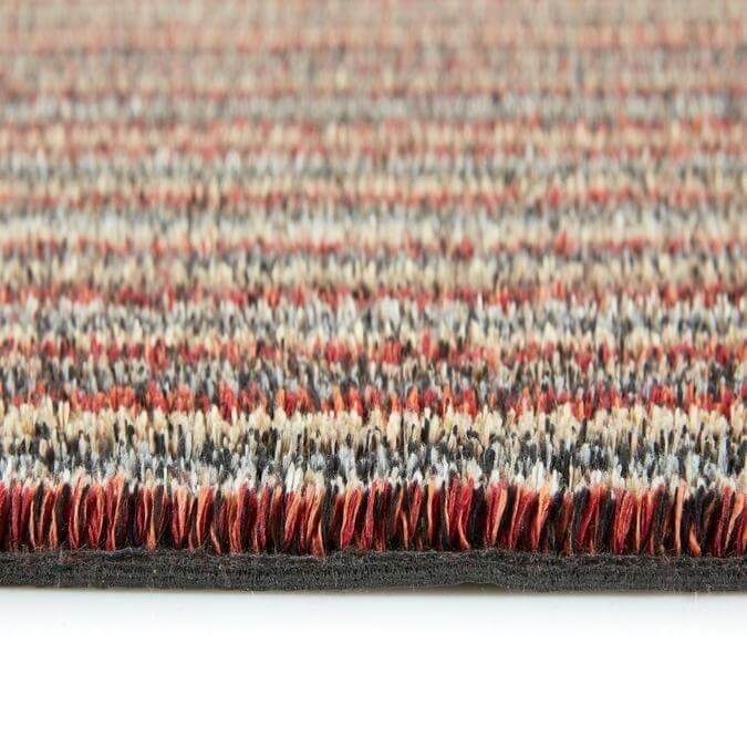 Candy Collection Multicolour Striped Washable Mat