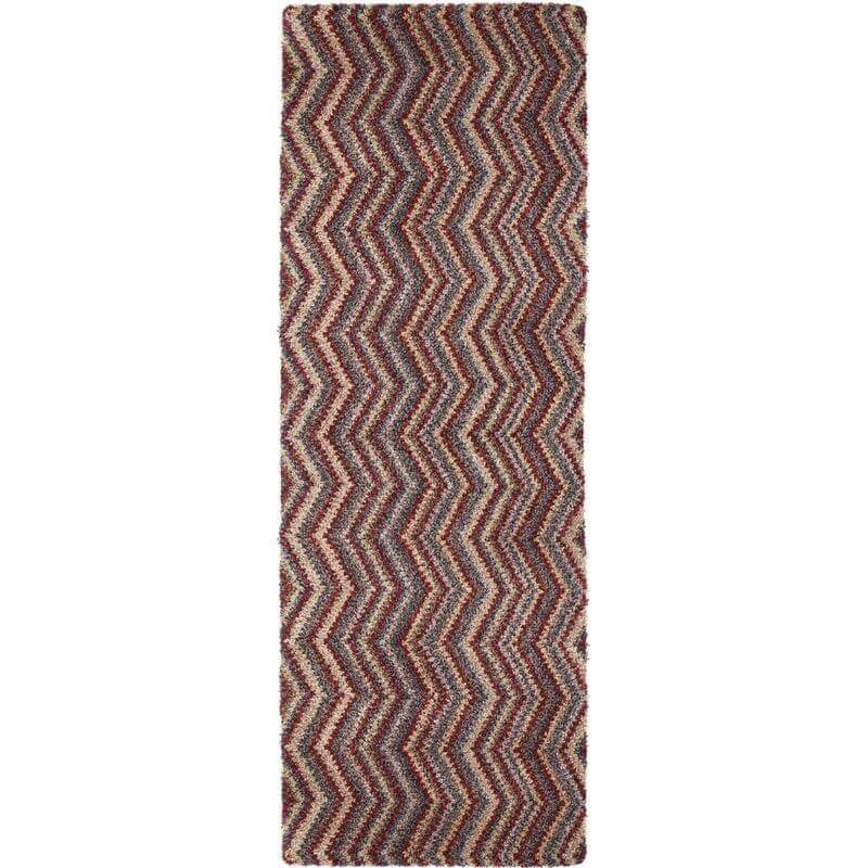 Candy Collection Washable Mat in Chevron Design