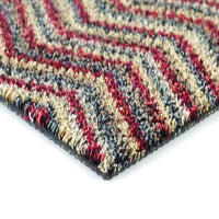 Candy Collection Washable Mat in Chevron Design
