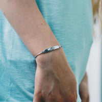 Mum ID Friendship Bracelet Created with Zircondia® Crystals