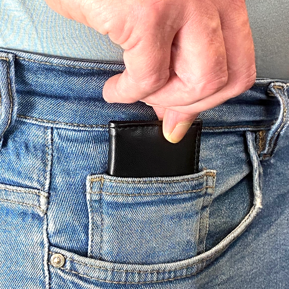 Dangerfield Nano SLIMLINE Covert Lock Pick Rake set - 0.6mm + Leather wallet