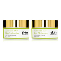 Skin Research Activated EGF Day Moisturiser 50ml Twin Value Savings Pack