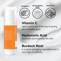 skinChemists Advanced Vitamin C Collagen Repairing Eye Serum 15ml Twin Value Savings Pack