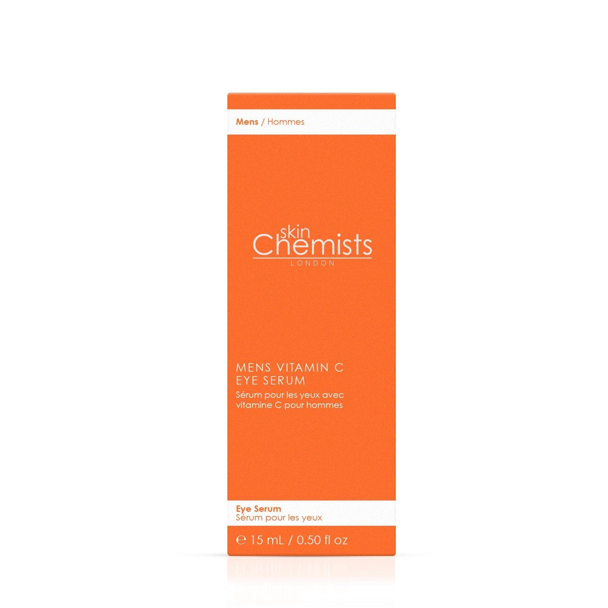 skinChemists Men's Vitamin C Eye Serum 15ml Twin Value Savings Pack
