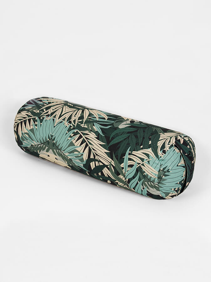 Yoga Studio Organic Buckwheat Floral Meditation Bolster Cushion