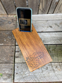 Oak Leaf Laid Back Acoustic Speaker for Smart Phones