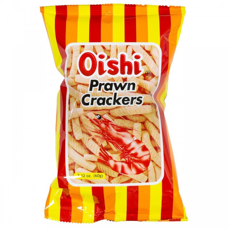 OISHI Prawn Crackers Original 60g