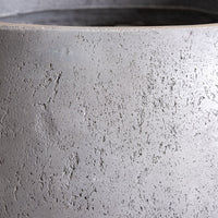 Orbello | Onyx Dusk – 35cm Medium Concrete Sphere Planter – 25L Round Plant Pot