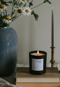 Orchidée Noire Bougie Parfumée