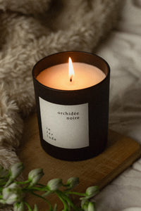 Orchidée Noire Bougie Parfumée