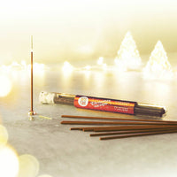 Cinnamon and Amber Christmas Incense Set in Test Tube