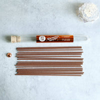 Cinnamon and Amber Christmas Incense Set in Test Tube
