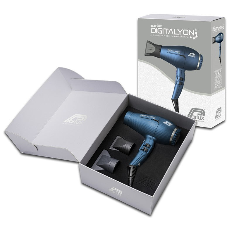 Parlux Digitalyon Hairdryer Blue