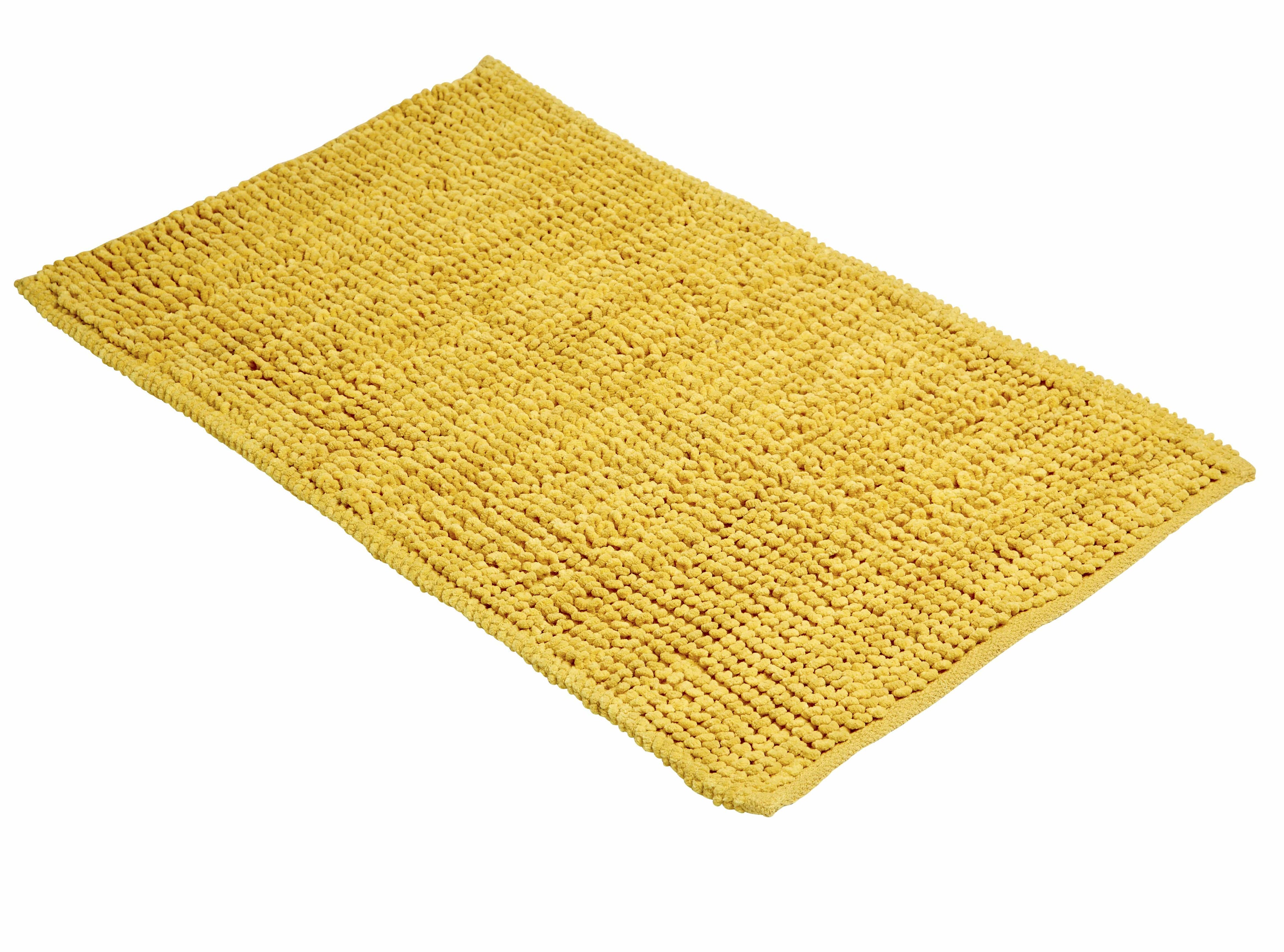 Pebbles Micro Bobble Eco-Friendly Pure Indian Cotton Hand-Woven Bath Mat with Knitted Design for Comfort and Durability by OLIVIA ROCCO