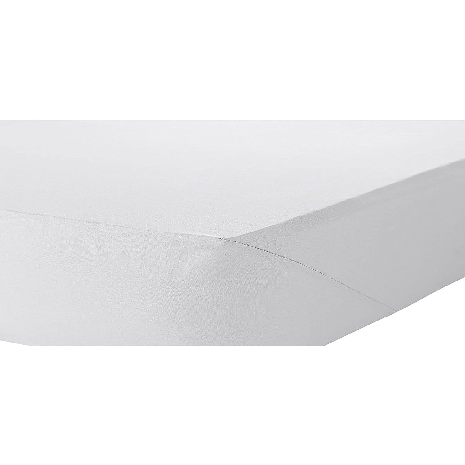 Percale Super Soft Fitted Sheet 180 TC Indus Valley Cotton Linen Durable Comfortable Bedding Multiple Sizes and Colours by OLIVIA ROCCO