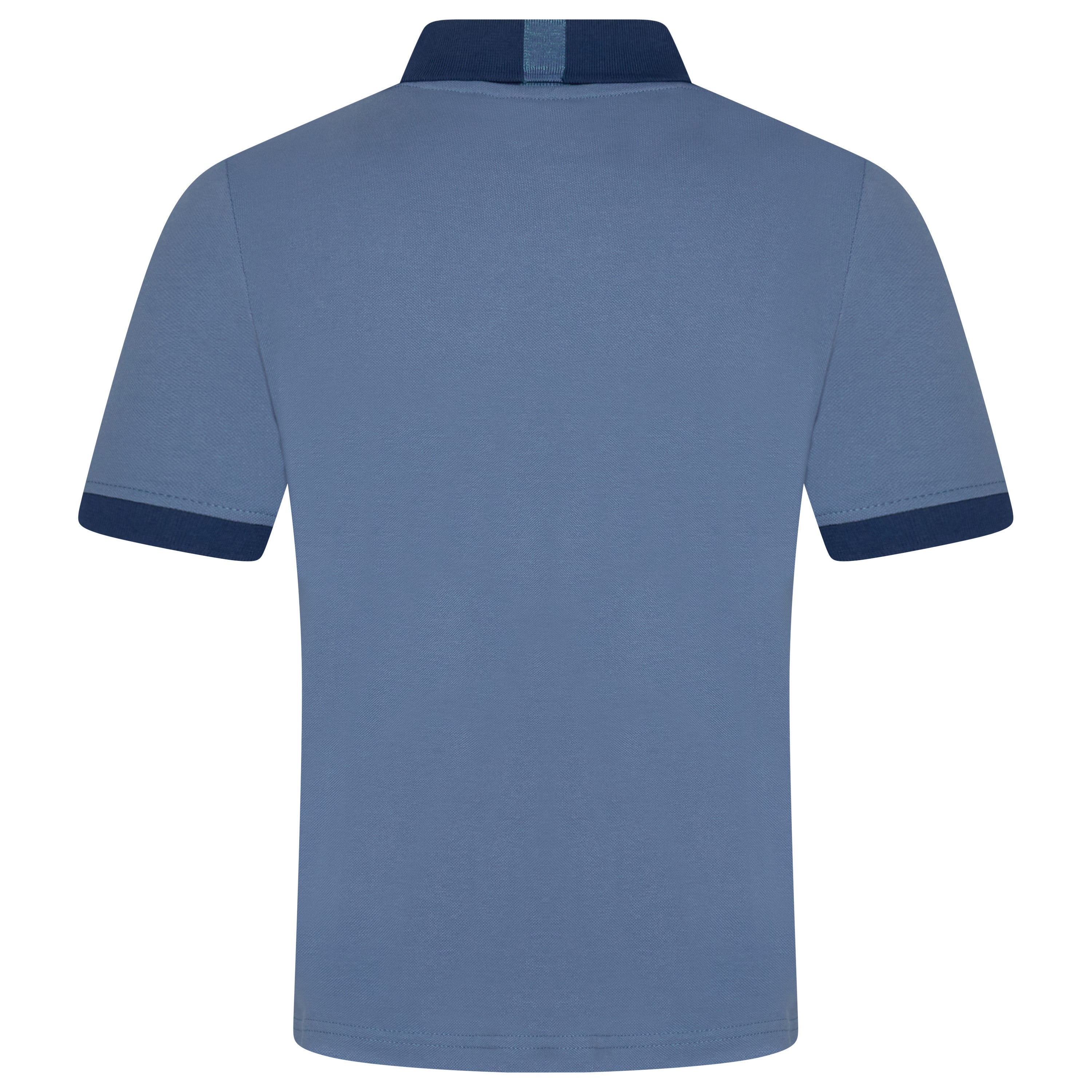 Evryone Contrast Collar Polo Shirt