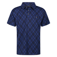 Charles Norton Harlequin Diamond Polo Shirt