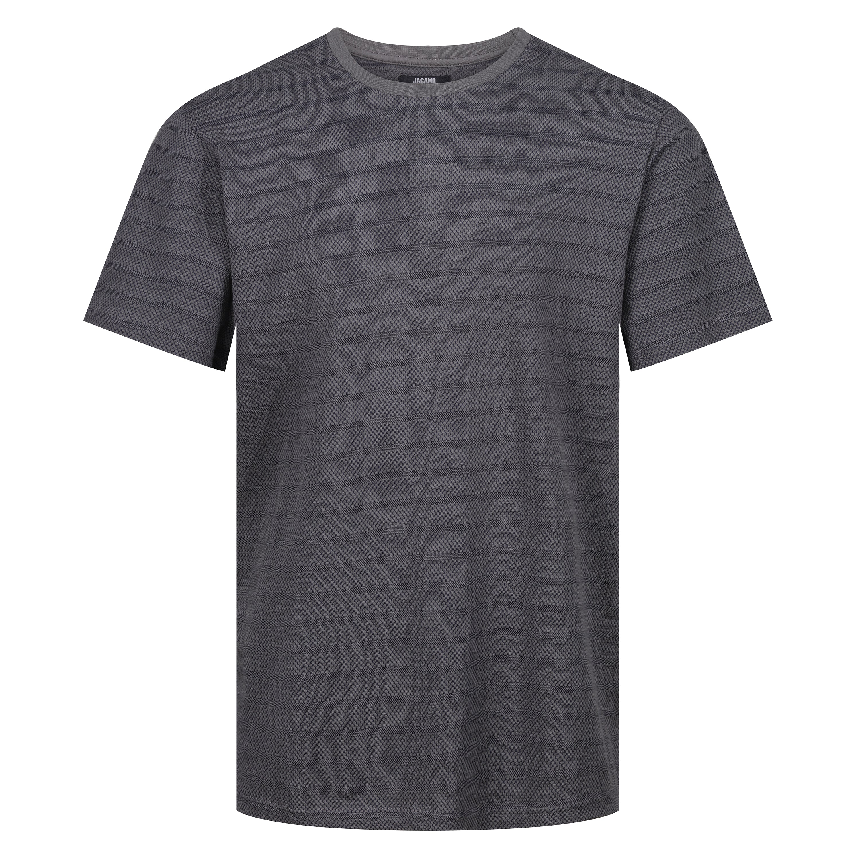 Jacamo Textured Stripe T-Shirt