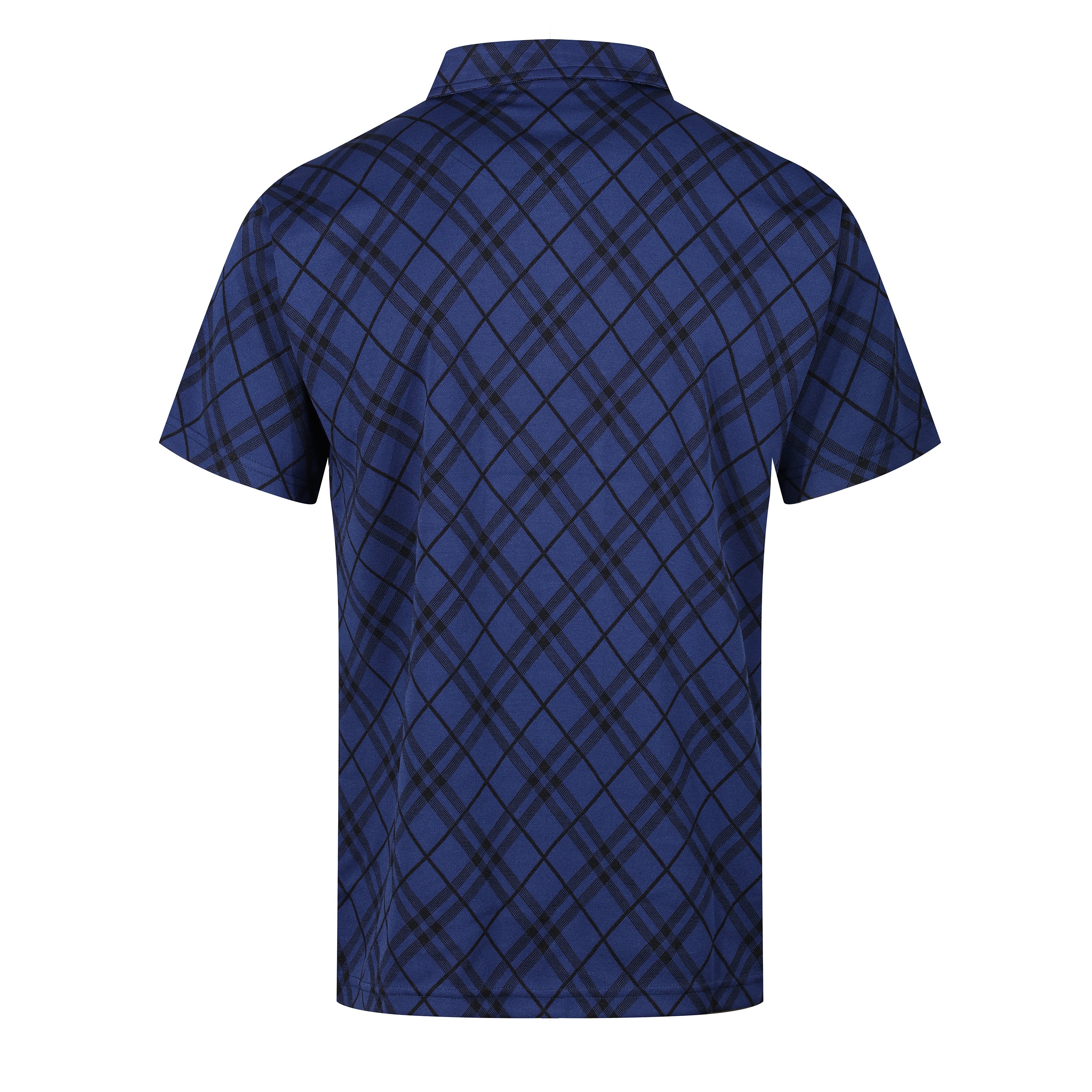 Charles Norton Harlequin Diamond Polo Shirt