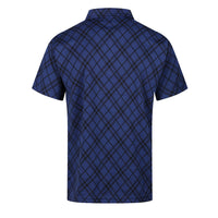 Charles Norton Harlequin Diamond Polo Shirt