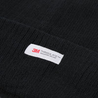 HeatGuard Thinsulate Ribbed Thermal Beanie Hat