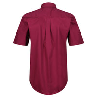 Kustom Kit Short Sleeve Button Up Oxford Shirt