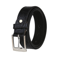 Forest 1" Wide Antique Design Bonded Leather Belt