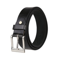 Forest 1" Wide Square Buckle Bonded Leather Belt