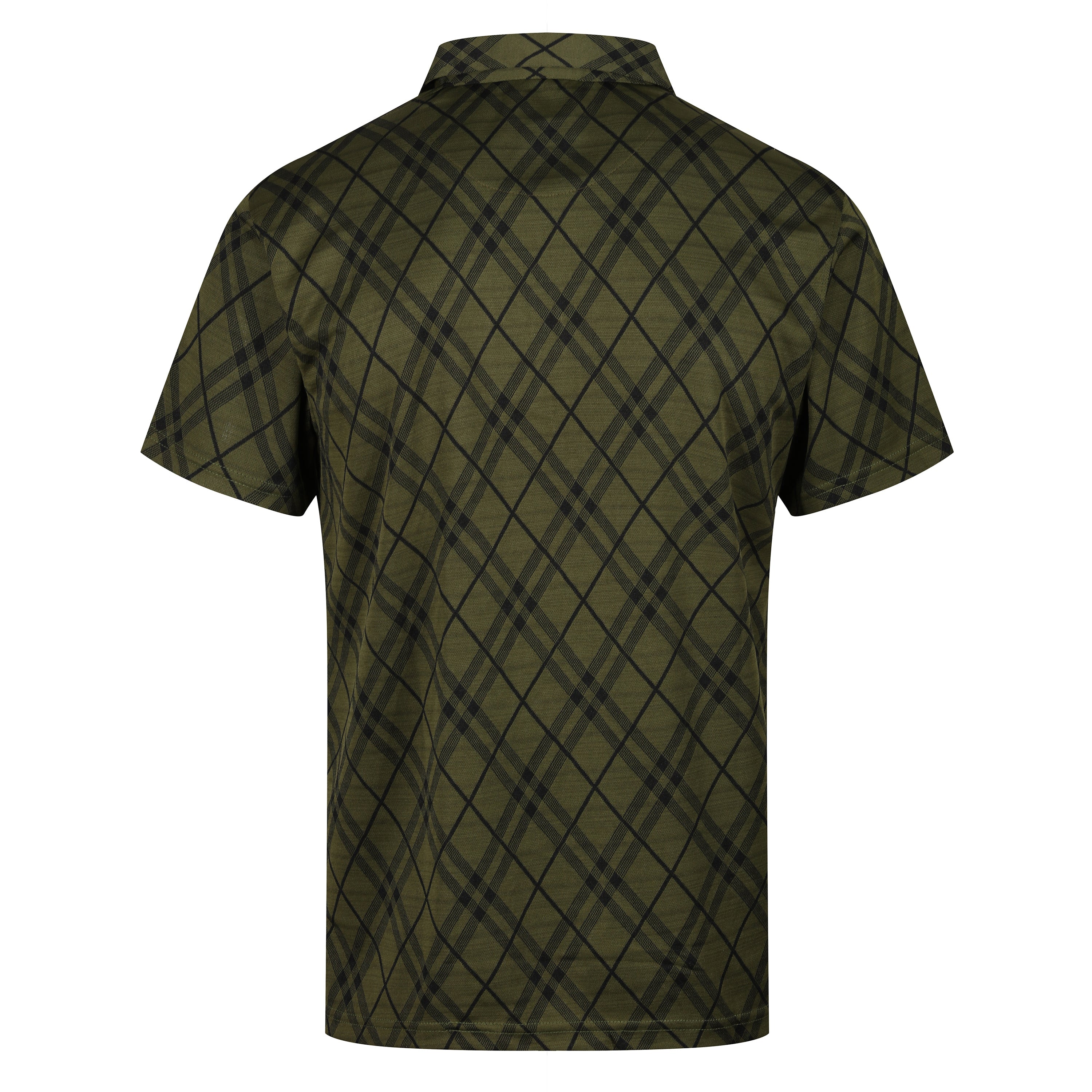 Charles Norton Harlequin Diamond Polo Shirt