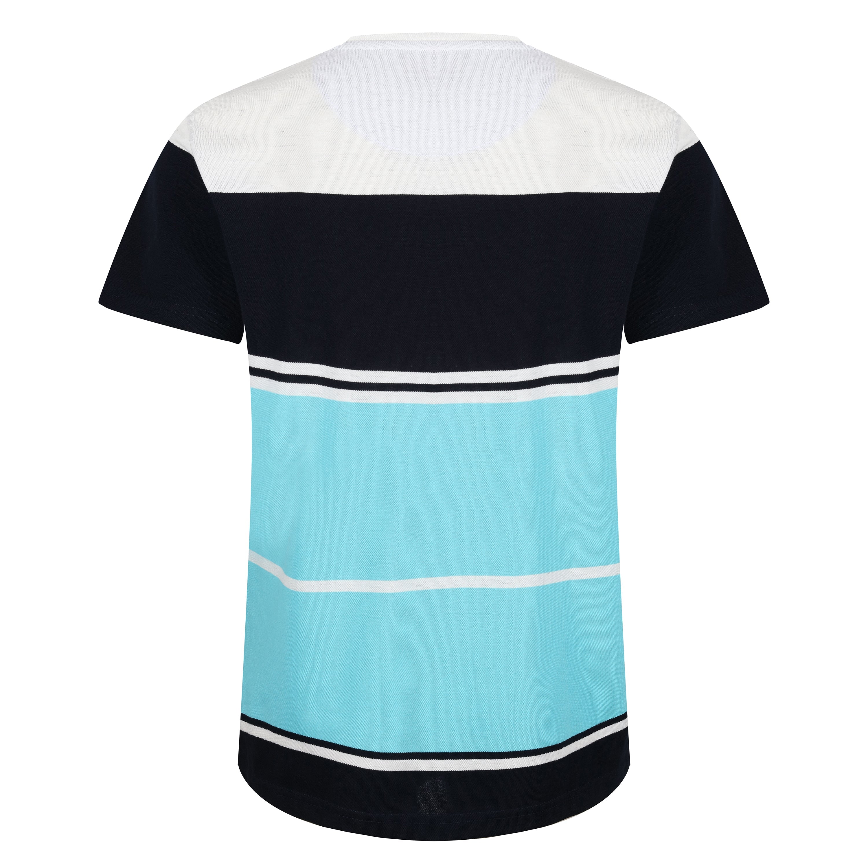 Charles Norton Massachusetts Striped Pique T-Shirt