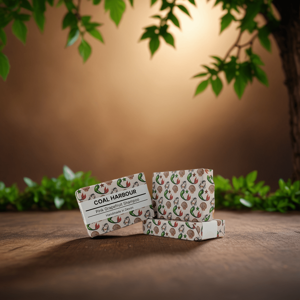 Pink Grapefruit Solid Shampoo 100g