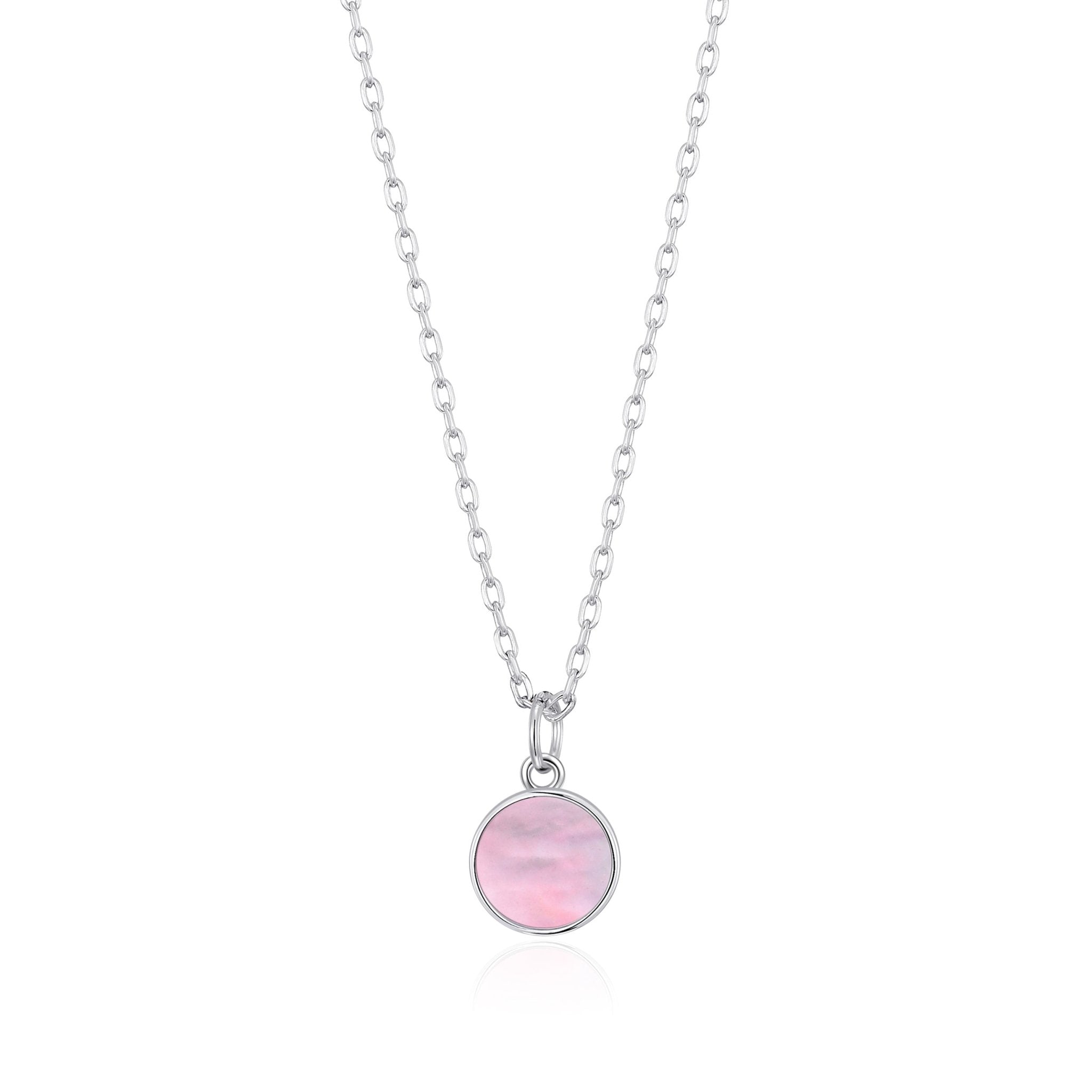 Pink Mother of Pearl Necklace