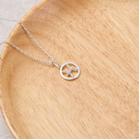 Pisces Star Sign Zodiac Necklace and Quote Card with Zircondia® Crystals