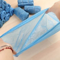 Durable Disposable Overshoe Waterproof Shoe Covers 18pc