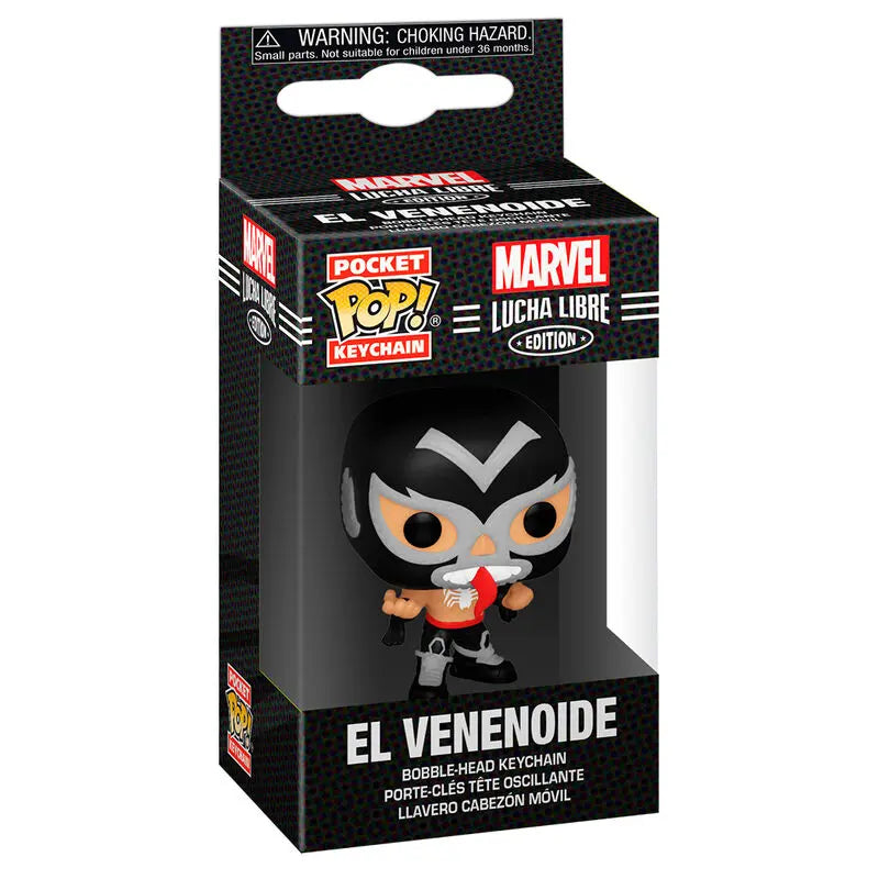 Funko Pocket POP! Marvel Lucha Libre Venom keychain
