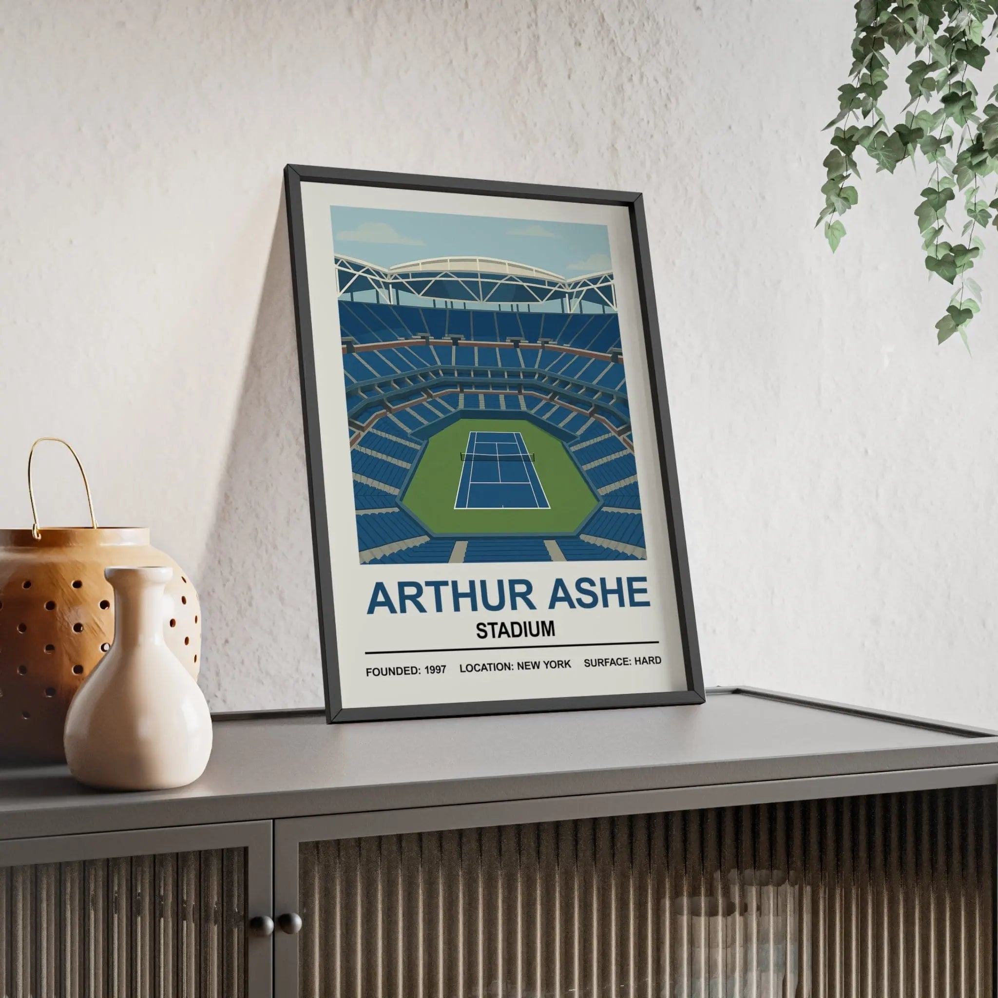 Arthur Ashe Stadium Print